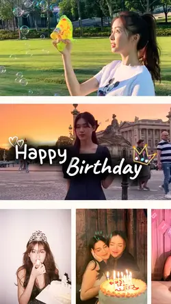 Birthday template