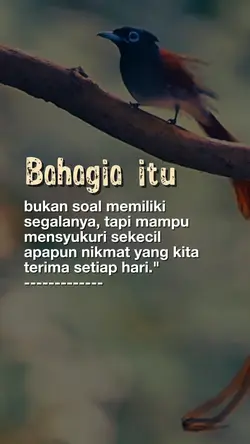 Bahagia itu

