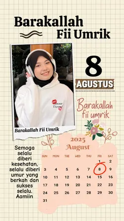 MILAD 8 AGUSTUS