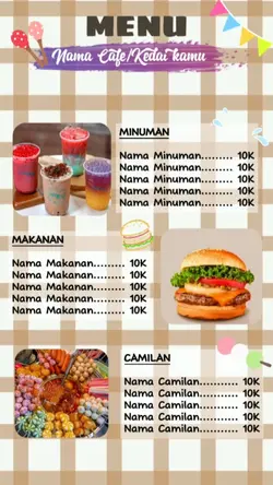 KATALOG MENU KULINER
