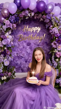 AI Purple B-day v3