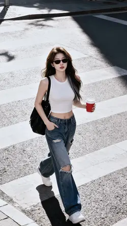 Outfit dạo phố AI