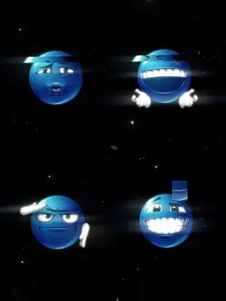 Blue Emoji Edit 3:4