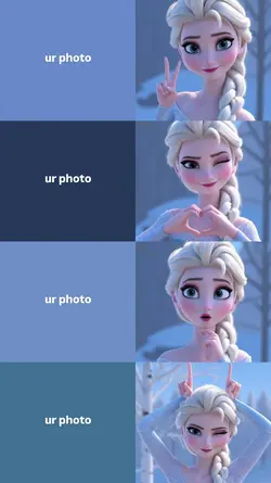 trend pose elsa