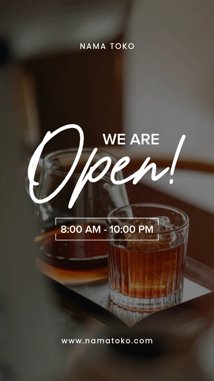 story : we are open