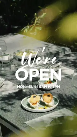 We Are Open