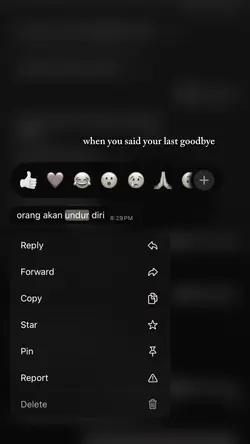 your last goodbye..