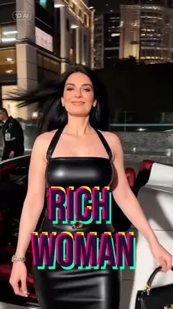 Rich woman