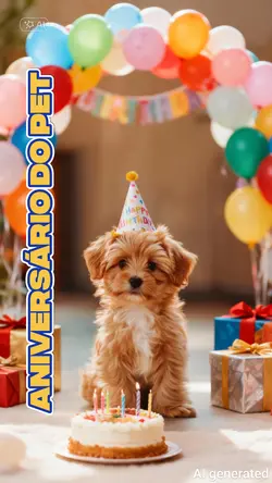 ANIVERSÁRIO DO PET 
