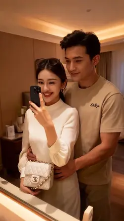 Couple selfie AI