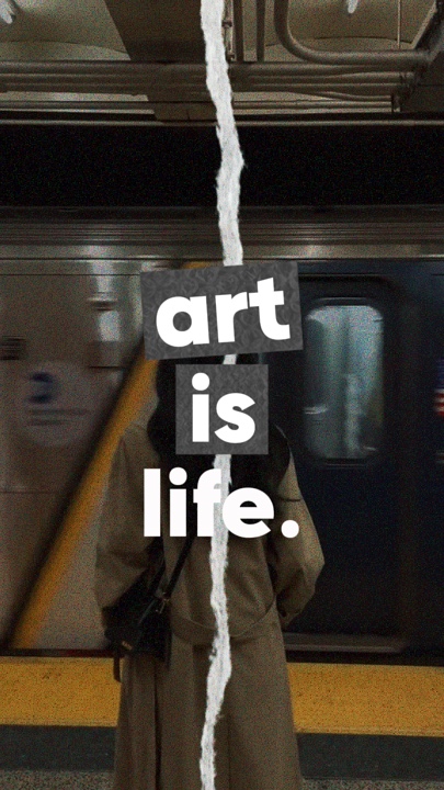 art is life