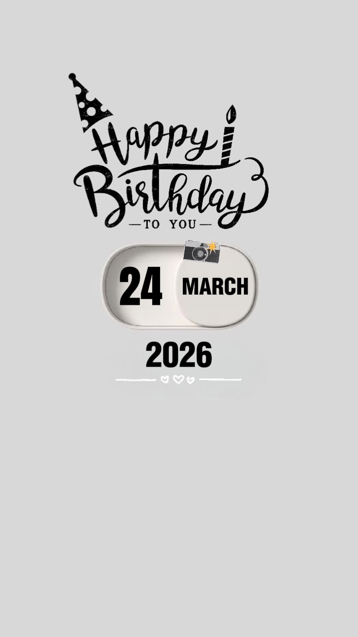 ULANG TAHUN 24 MARET 