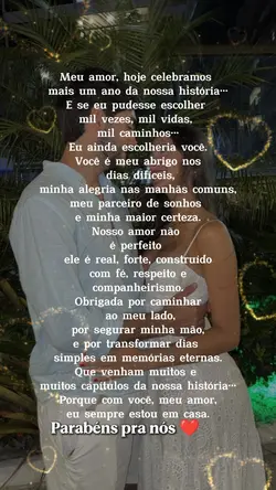 Parabéns pra nós