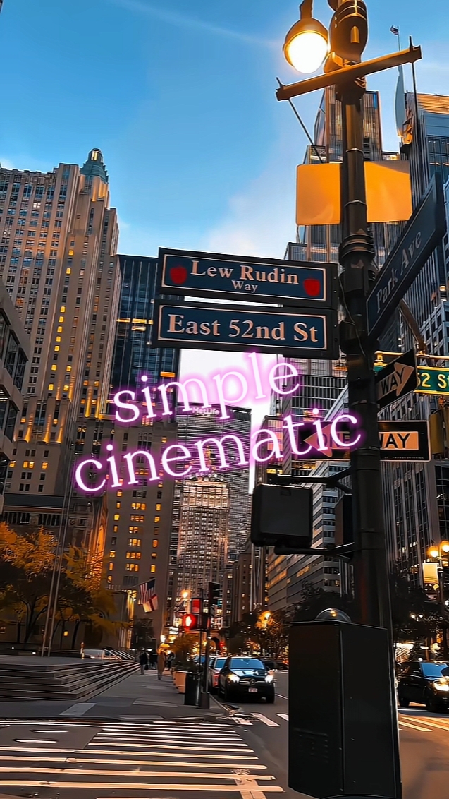 simple cinematic 