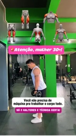 Exercícios com halte