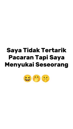 tapi menyukai