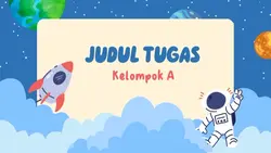 Ppt tema astronot