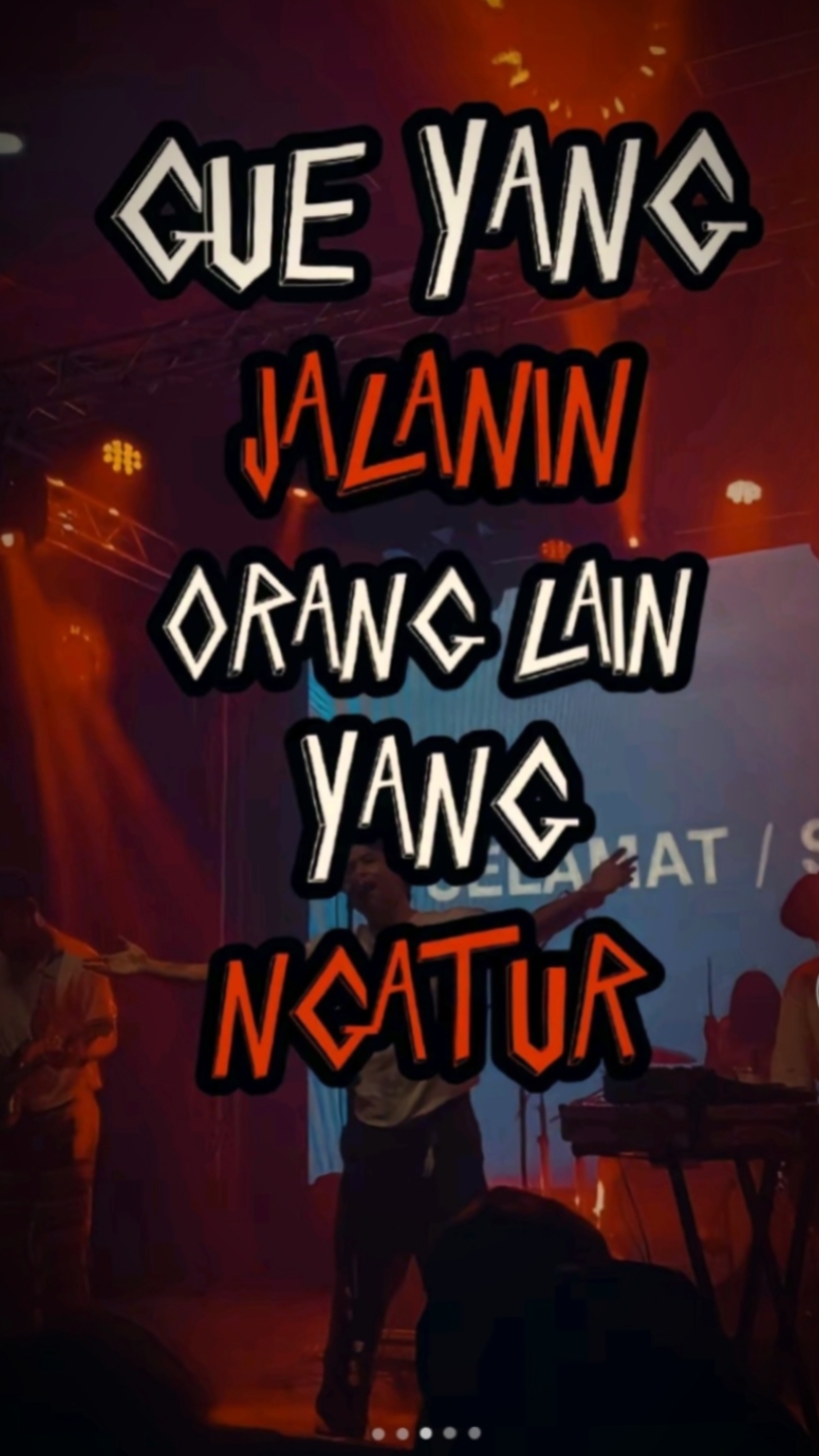 gw yg jalanin! 