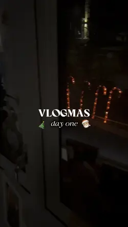 vlogmas template 