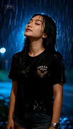 rain photoshoot ai