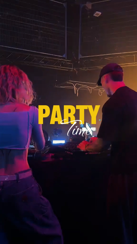 Let's party with me