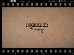 December Anniversary