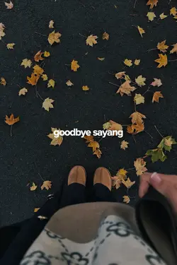 goodbye sayang