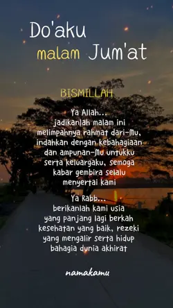 Doaku Malam Jumat