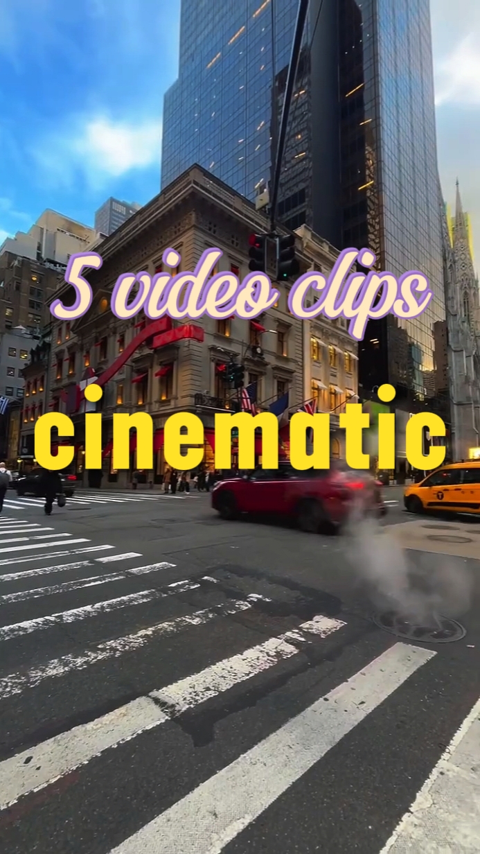 5 clips cinematográficos