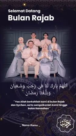 1. Bulan Rajab 