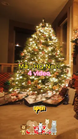 Mẫu noel 4 clip