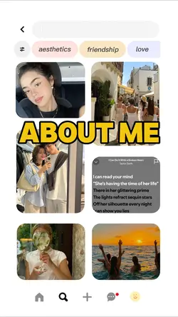 about me pinterest