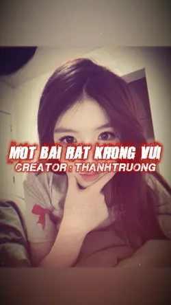 MỘT BÀI HÁT KHÔNG VU