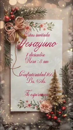 Invitación Navideña 