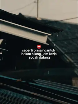 seperti biasa ngantu