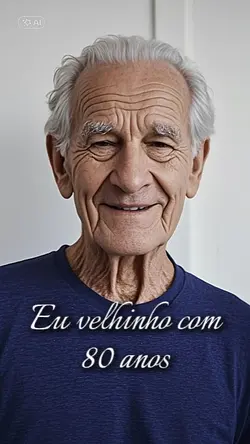 Velhinho de 80 anos!