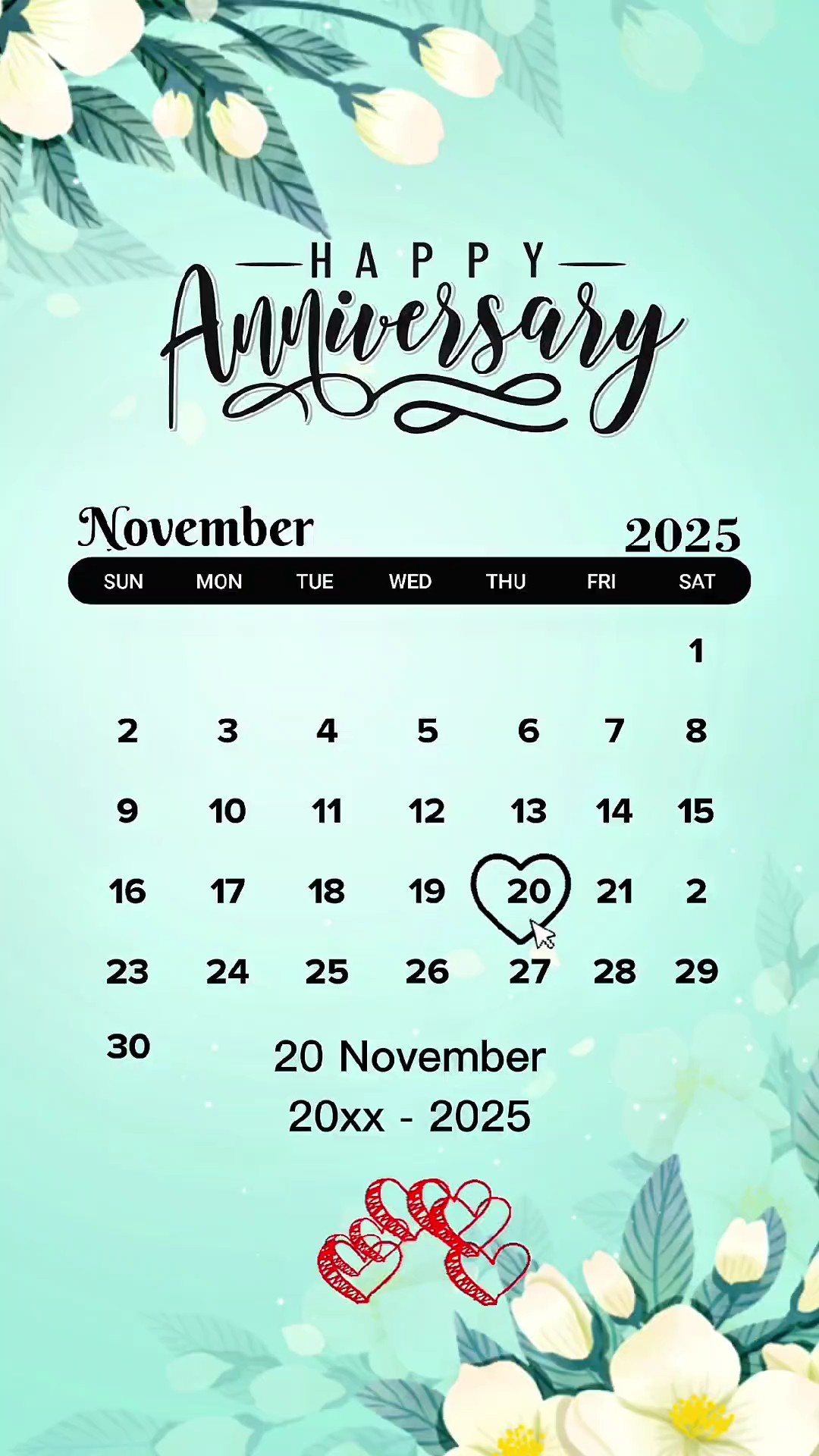 Feliz aniversario 