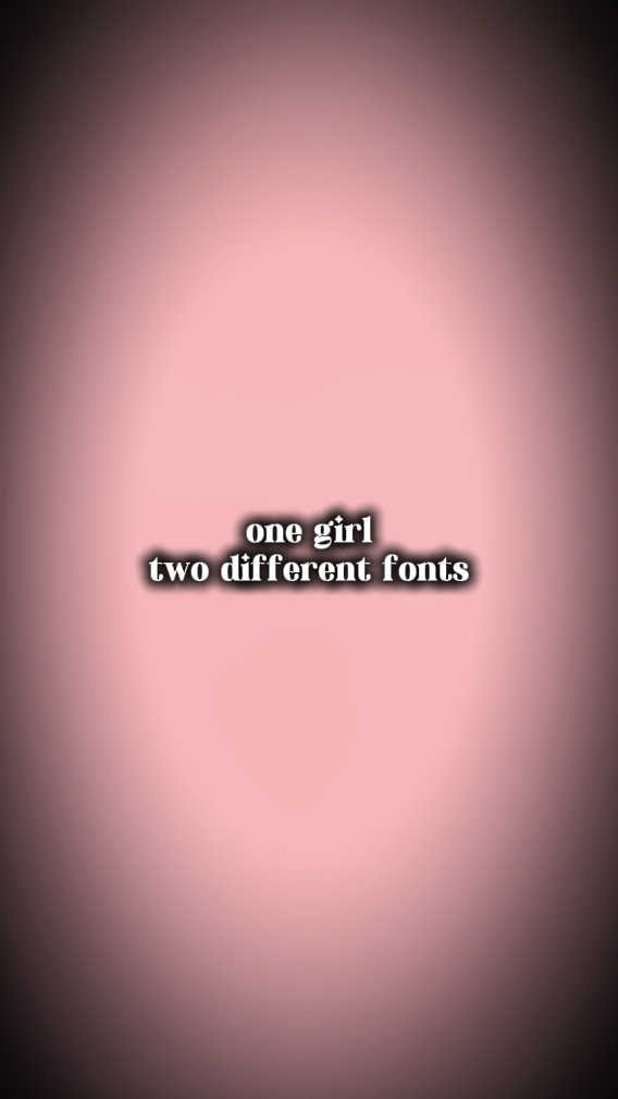 1 chica dos diferentes