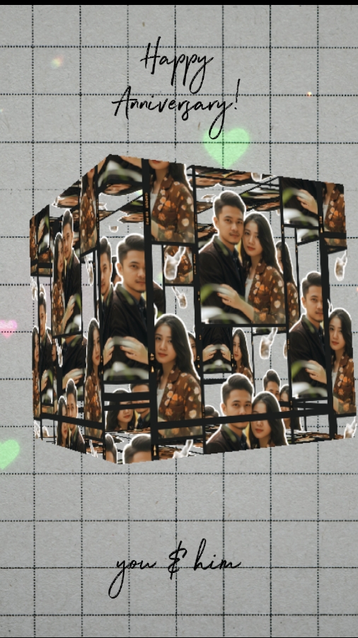 Cubo de aniversario