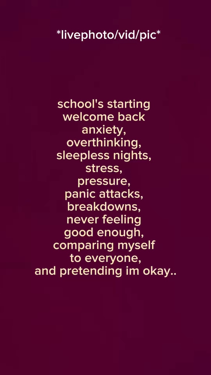 Schools starting