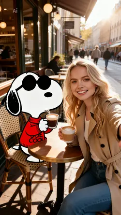 snoopy & coffee