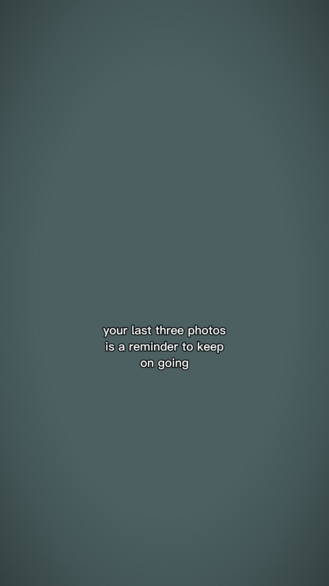 Últimas três fotos