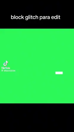 efeito block Glitch