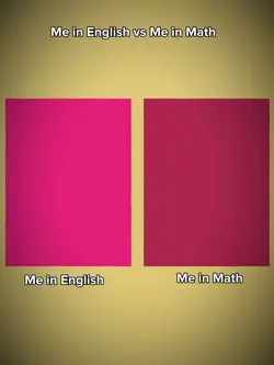 Math vs English