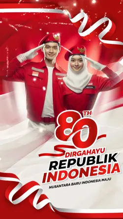 HUT RI 80 TH