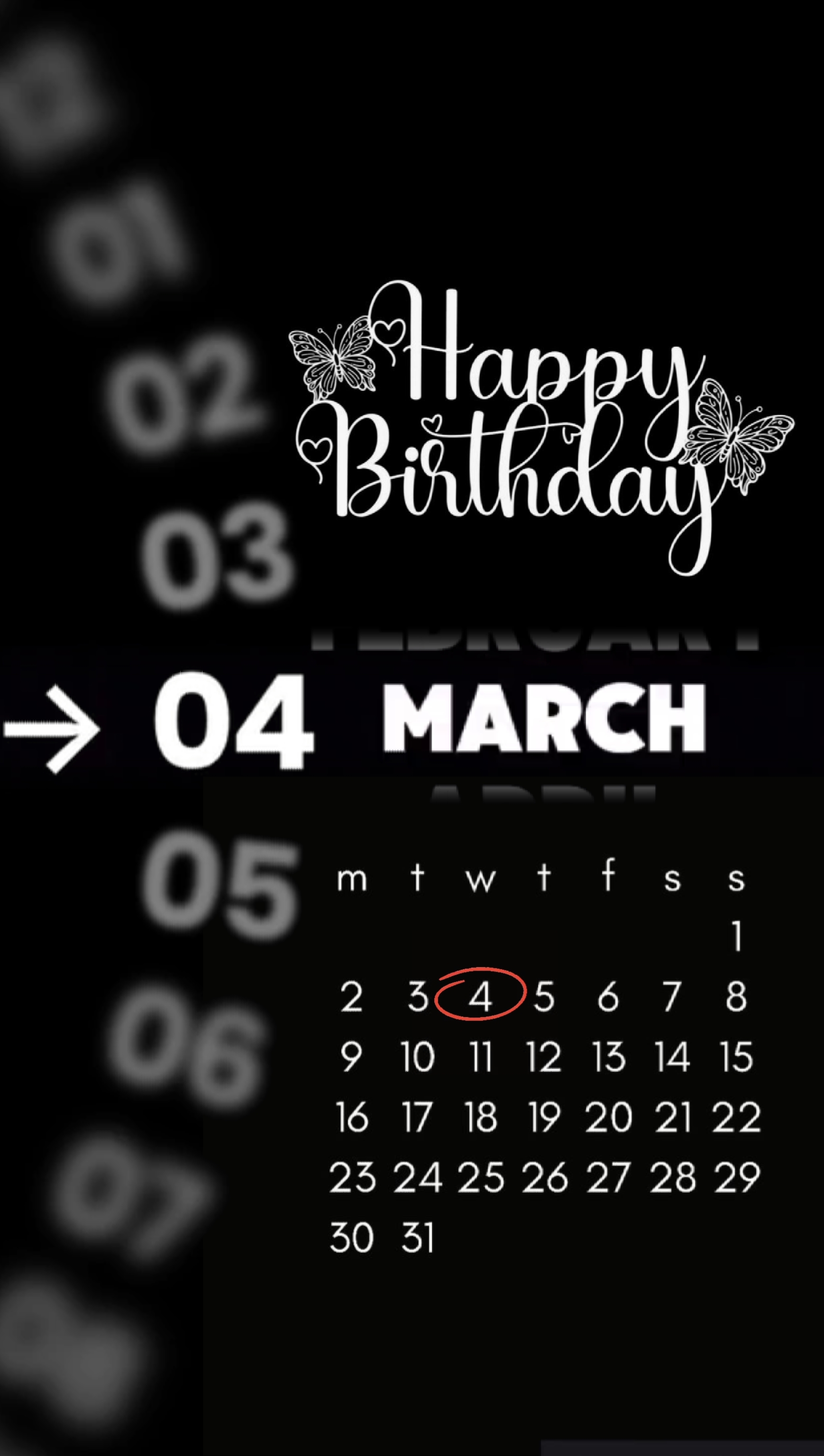 Ulang tahun 4 Maret 