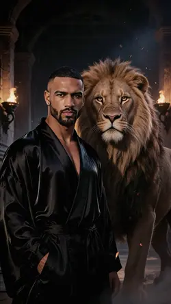 Lion photoshoot