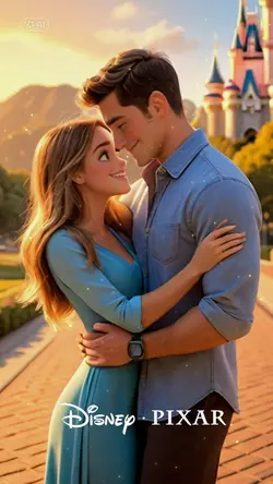 Pixar Disney couple