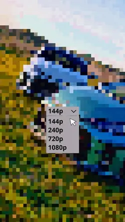140p To 1080p 5 clip