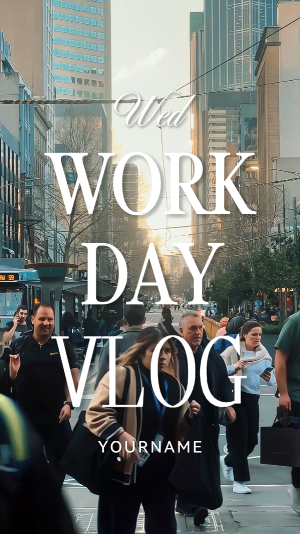 Vlog de días de trabajo